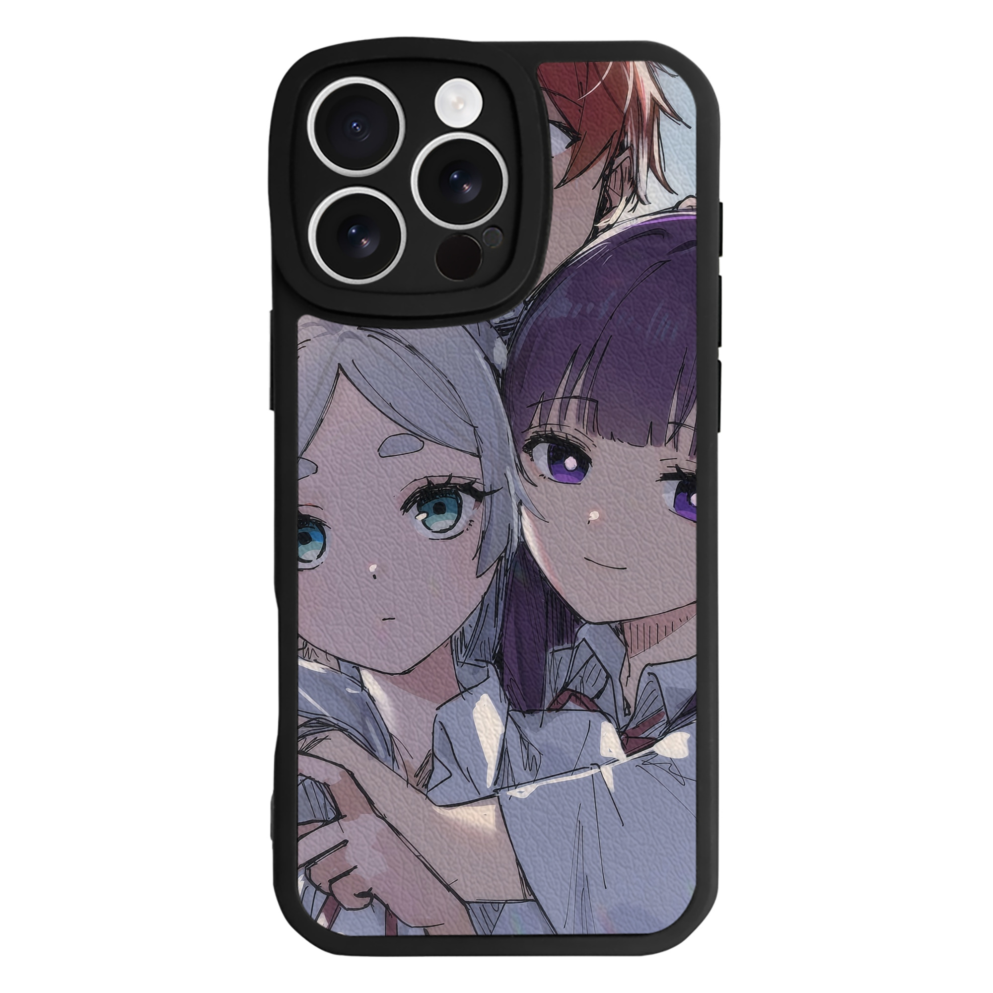 （画像用） 葬送のフリーレン Frieren 【iPhone 16シリーズ対応】シリコンスマホケース（レザー調） 材質：シリコン